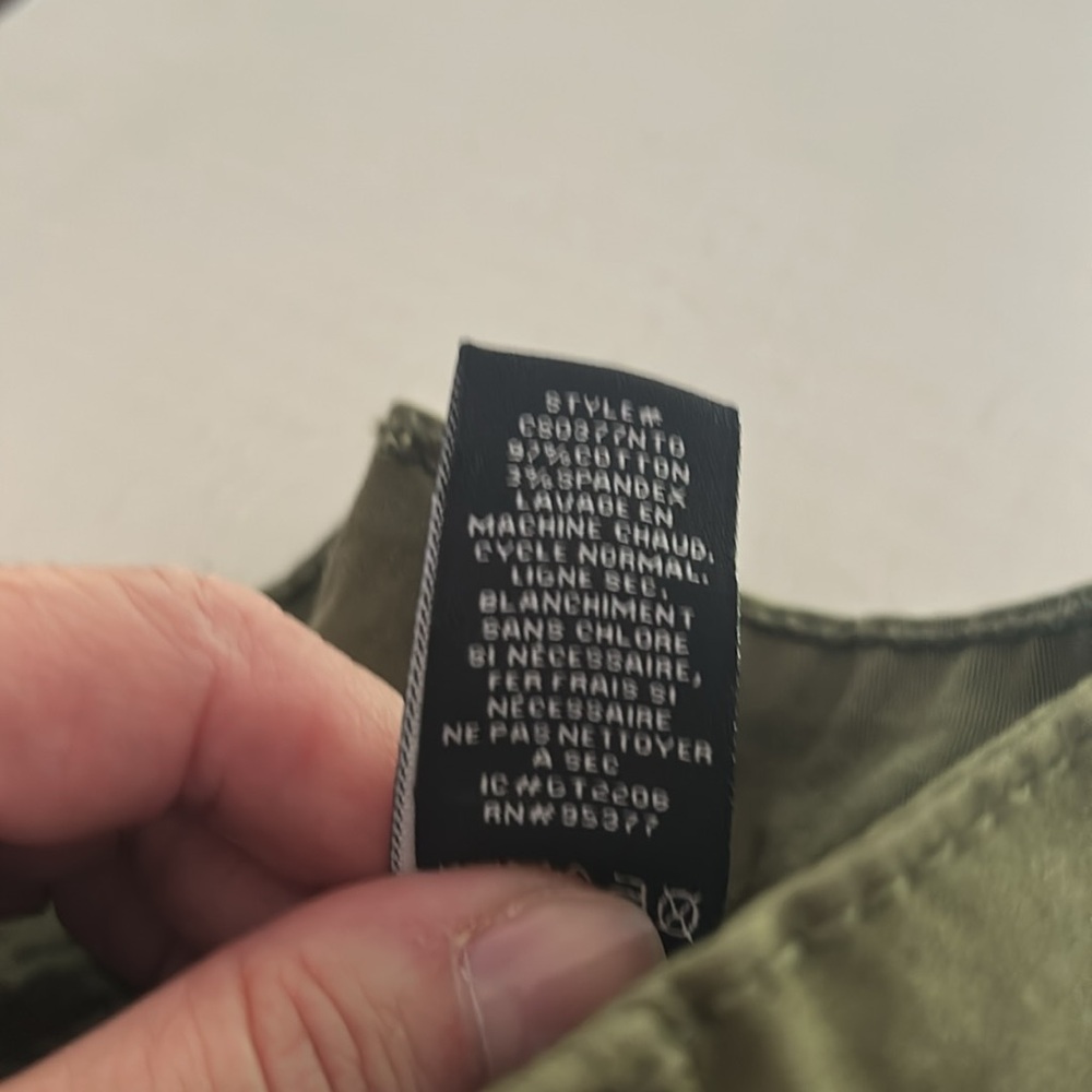 Sanctuary Surplus Olive mini skirt. NWT - Picture 6 of 6